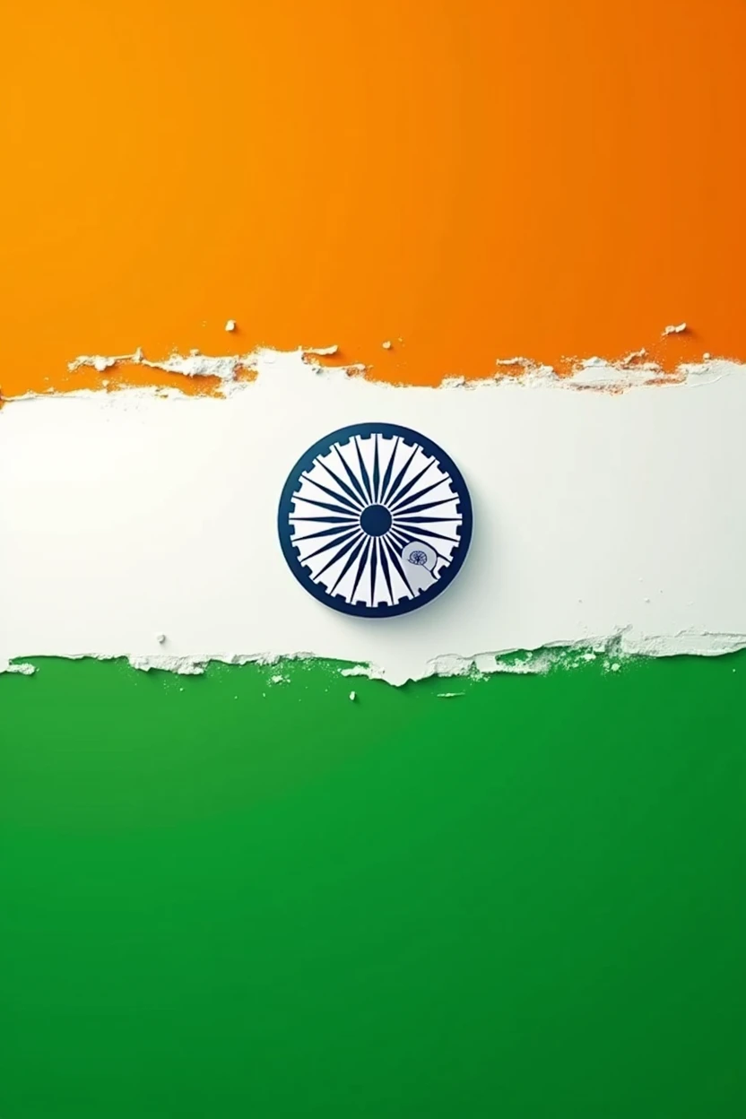A background of Indian flag colour, ultra hd, clean, minimal. Texture, 