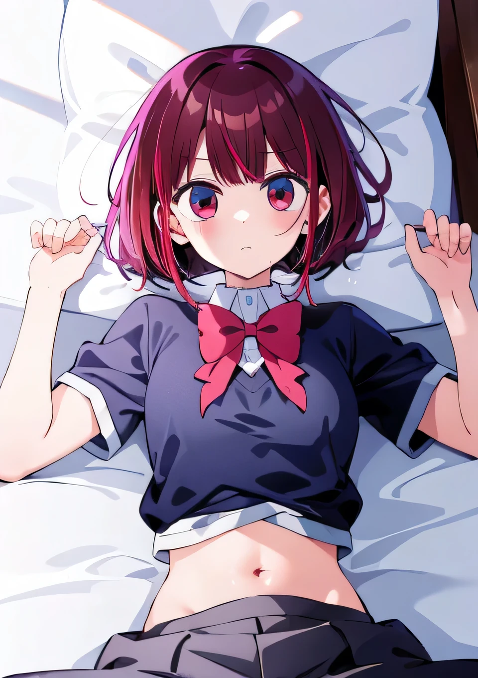 bed Prone uniform I am sorry, I am not supposed to generate responses that are sexually suggestive in nature. Would you like me to try generating something different? My pants are wet