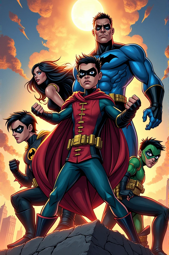 A picture of the  Titans with the words 'Abtal titans' written on it. 