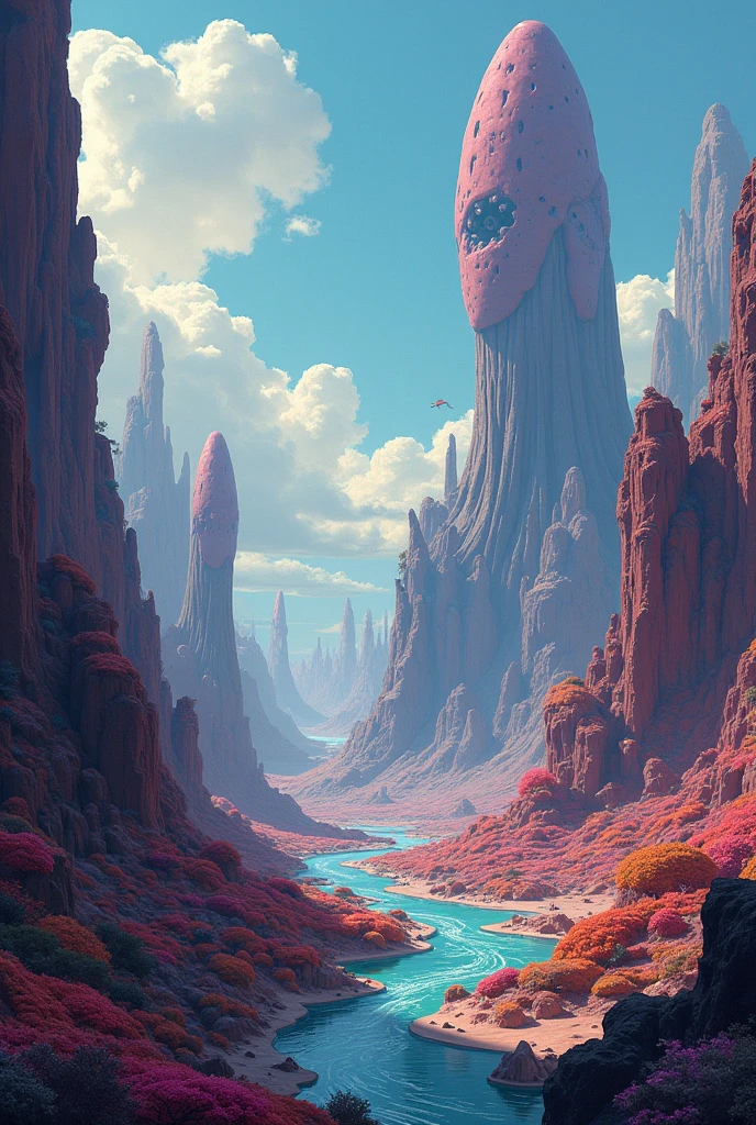 Fantastic landscape