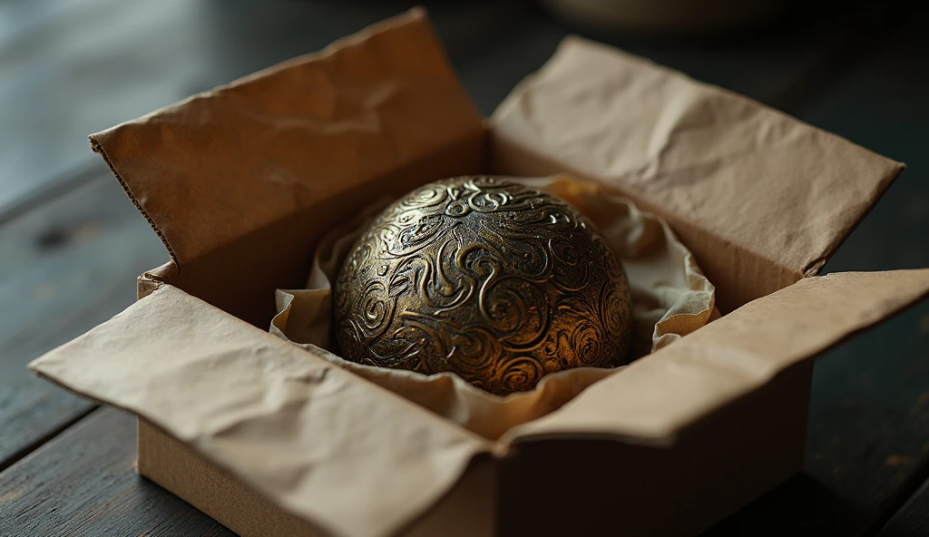  "You've received a mysterious package with no return address. What do you find inside, and what does it make you feel?"