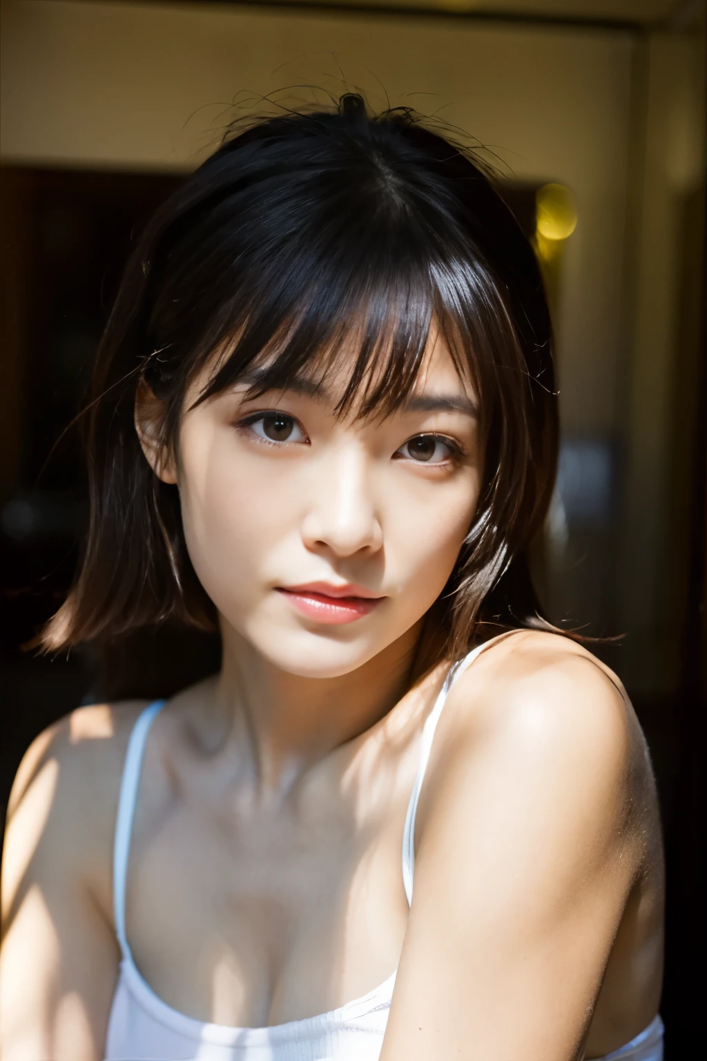 best quality, light in face, girl,a sexy pose