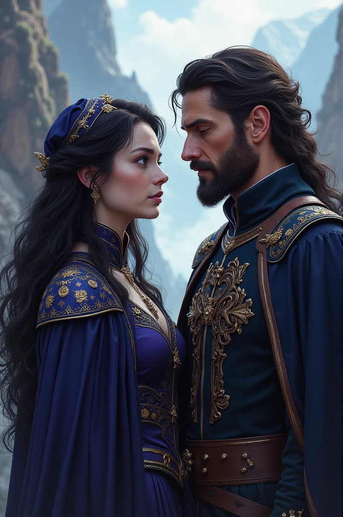 Violet Sorrengail y Xaden Riorson