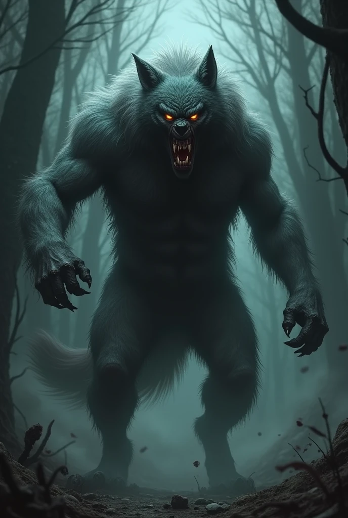 human who turns into a werewolf 
