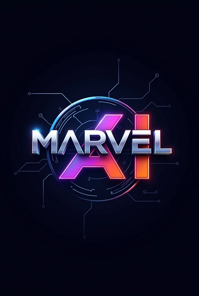 Marvel ai studios unique colourfull logo 