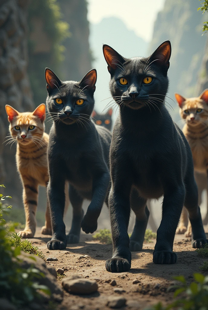 Cats entering to be stronger
