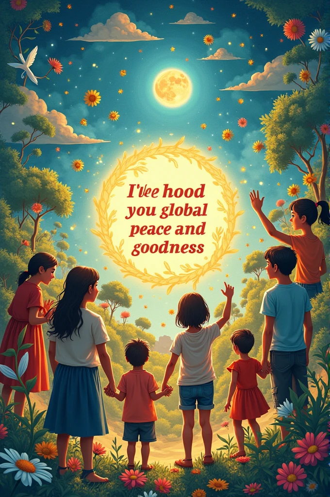 So that peace may be more than a possibility, we need to make it a priority. This year, we are asking our young students to create a poster that speaks to the world's infinite potential for goodness, when we commit to defending the idea of boundless peace.