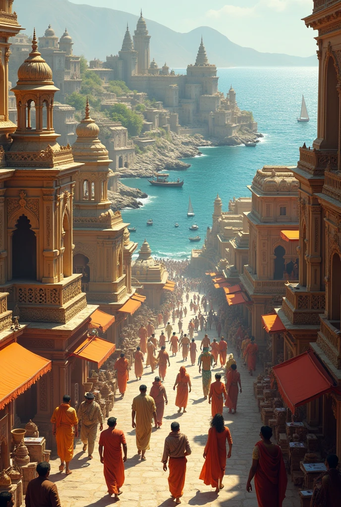 Dwarka when it was living