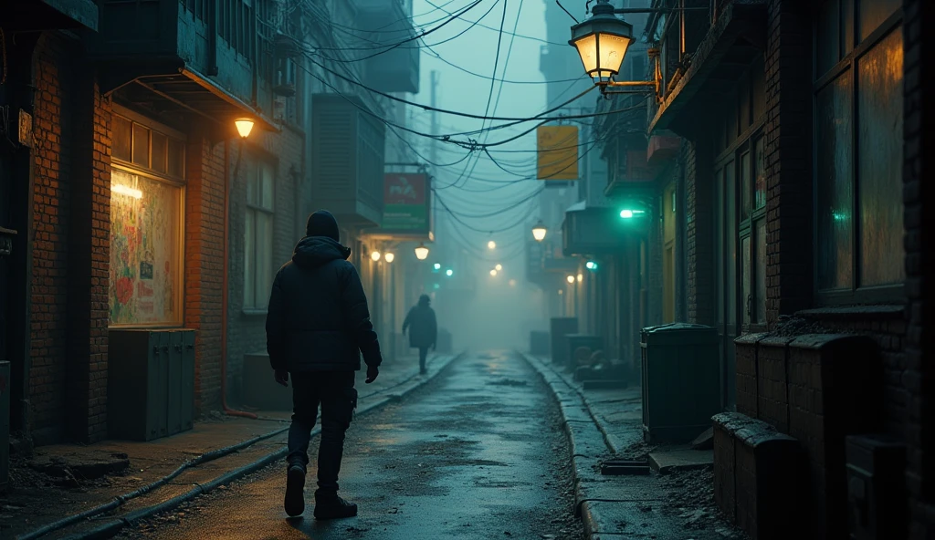 hic displays, gritty urban environment, moody and atmospheric, cinematic composition, intricate details, hyper-realistic rendering, award-winning digital art, (best quality,4k,8k,highres,masterpiece:1.2),ultra-detailed,(realistic,photorealistic,photo-realistic:1.37)