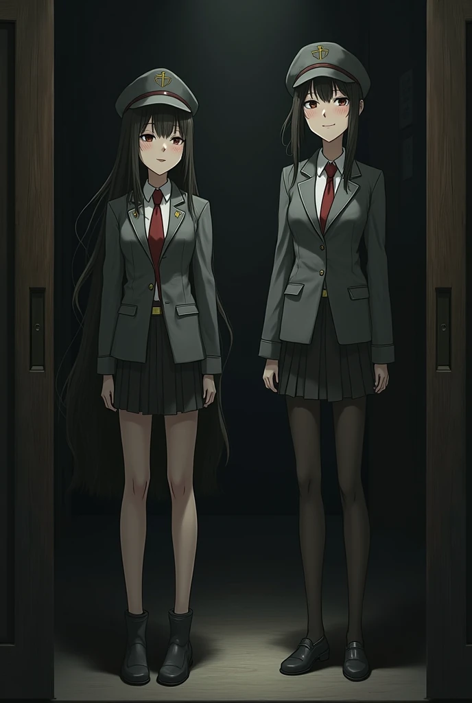 Mukuro is a caring, gentle person despite being the "Ultimate Soldier". Taking advantage of this, Junko, Mukuro's younger twin sister, acts as Mukuro's puppeteer. Mukuro has a tendency of taking orders from Junko, even becoming the other half to "Ultimate Despair" to please her younger twins. https://danganronpa.fandom.com/wiki/Mukuro_Ikusaba