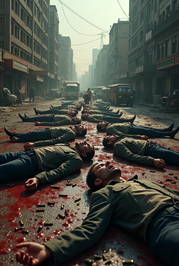 12 men killed in shoot out