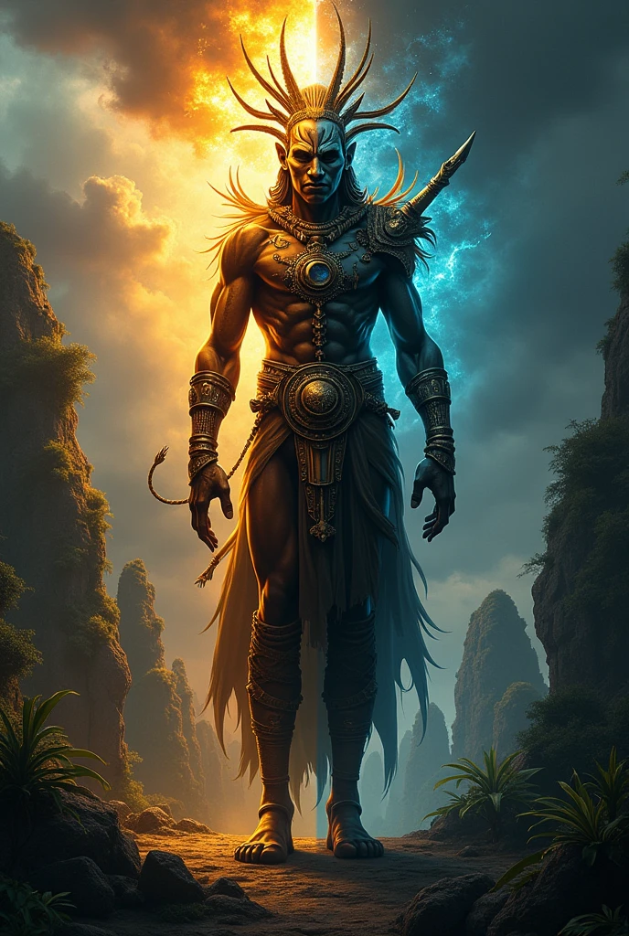 African god one side good and the other side evil