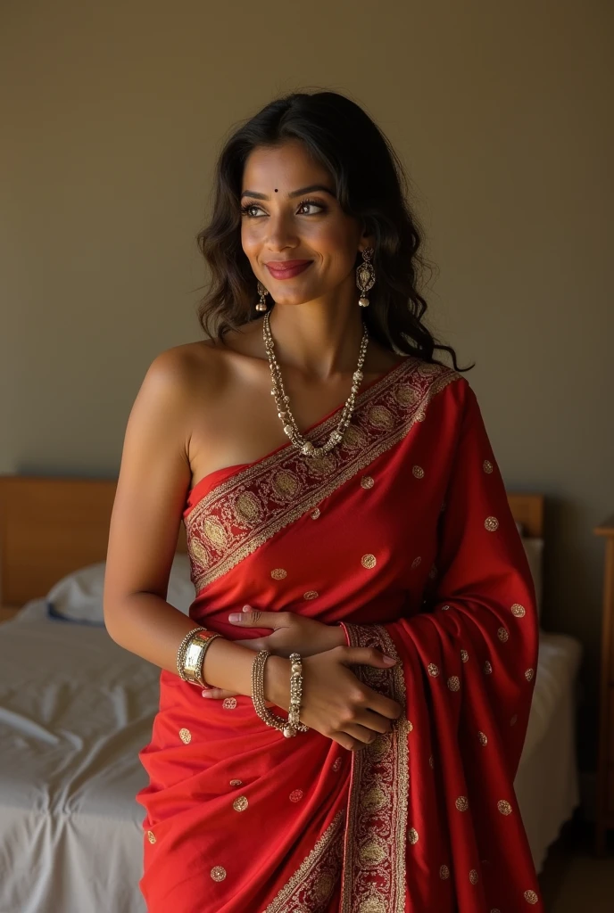 Generate Indian woman in saree fucking American men