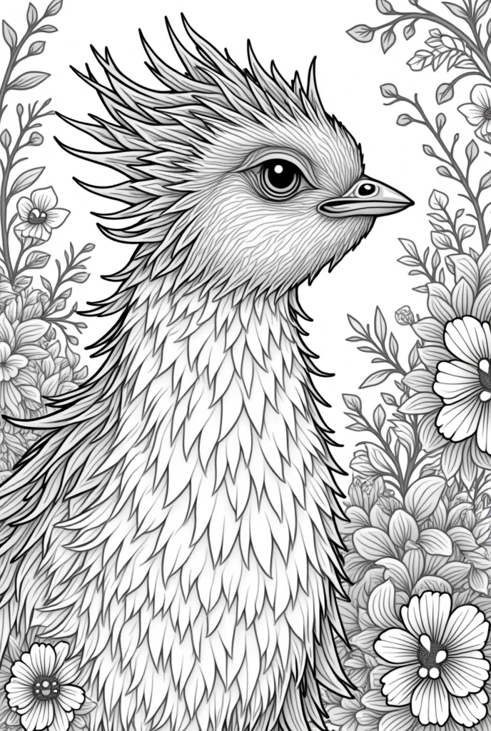 Commercial coloring book pages for adults black and white high details different types of images