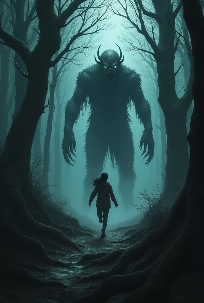 Paragraph 4: The Figure Approaches**
The figure tilted its head, as if curious, and then it let out a sound that chilled me to the bone—a low, guttural growl that reverberated through the trees. I took a step back, my heart pounding in my chest, and the figure moved closer, its limbs bending and contorting in unnatural ways. I turned and ran, my feet pounding against the forest floor. The trees blurred past me, their branches reaching out like claws. I could hear the thing behind me, its heavy footsteps shaking the ground. I didn’t dare look back, too afraid of what I might see.
