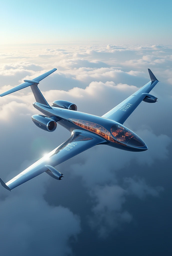 "A passenger aircraft with folding wings to facilitate takeoff and landing at smaller airports."
"A cabin interior with translucent walls that offer panoramic views during flight."
"A smart lighting system that adapts to passengers' circadian rhythms, improving sleep and well-being on board."
Focus on Elon Musk's innovations and the construction of new spacecraft.