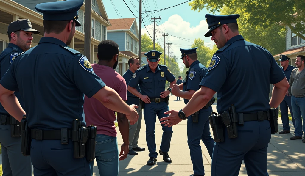Harassment of neighbors by the police