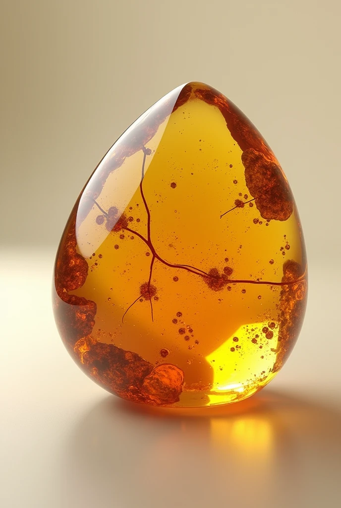 https://genshin-impact.fandom.com/wiki/Amber Amber varies in color from honey yellow to off-white, through shades of brown, yellow and red, to almost black. Rarely, it displays a greenish or bluish hue. Amber ranges from transparent to opaque, depending on the amount of air bubbles and other inclu- sions present.