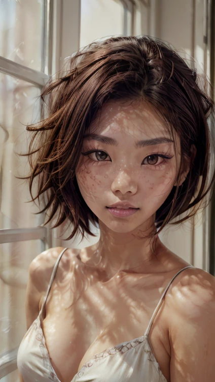 ((top quality, 8 K, masterpiece: 1.3)), 1 girl, Pretty japanese woman, which emphasizes slim abs: 1.3, (casual hairstyle, small breast: 1.2), uniform: 1.2, 1 boil, Pretty japanese woman, which emphasizes slim abs. No.: 1.4, (casual hairstyle, standard breast: 1.2), uniform: 1.2, beach, super detailed face, detailed eyes, double eyelid