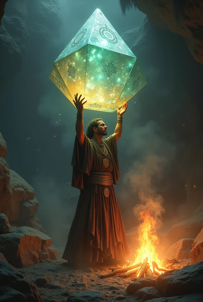 Crystal used by a shaman