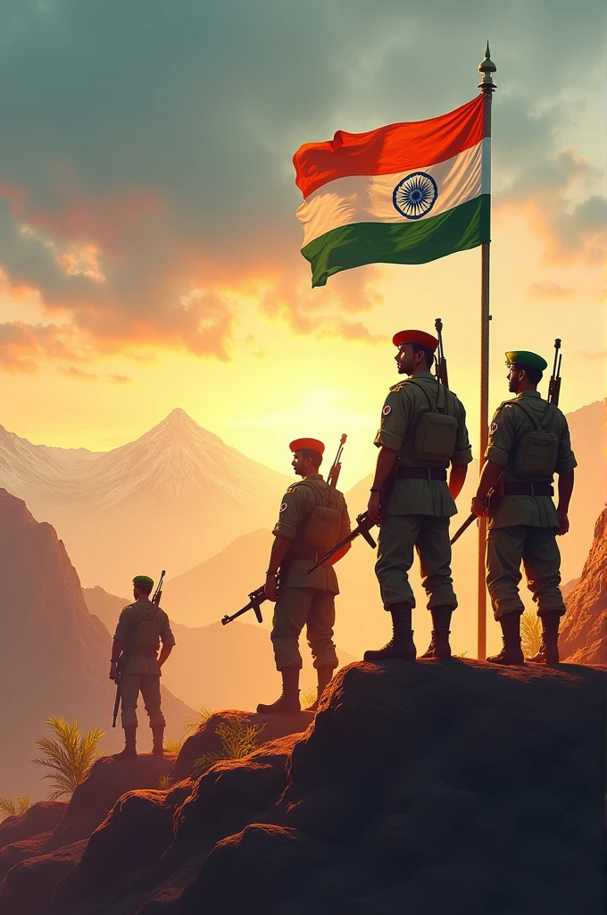 "On this Independence Day, let us honor the brave soldiers of the Indian Army who safeguard our freedom with unparalleled courage. Their relentless spirit and sacrifice remind us that our independence is not just a date on the calendar, but a living legacy of valor and dedication. As we wave our tricolor with pride, let’s salute the heroes who stand on the frontlines, ensuring that our nation remains free and sovereign. Jai Hind!"