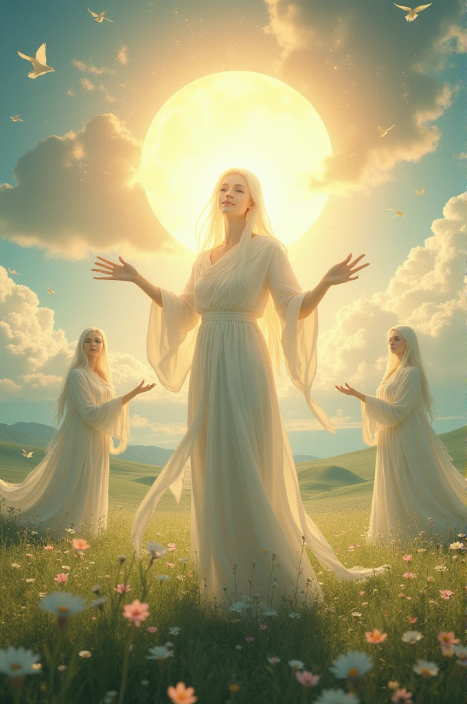 Boundless peace in the world,infinite kindness