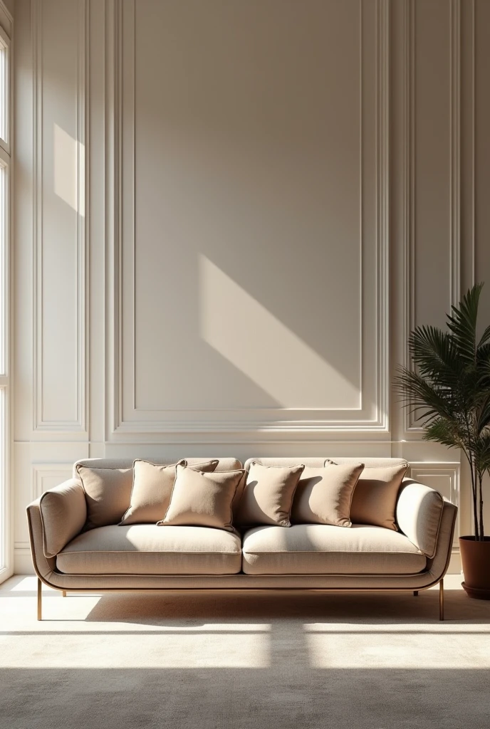 Sofa advertising photo