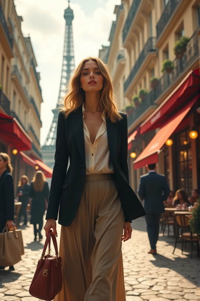 woman in paris 