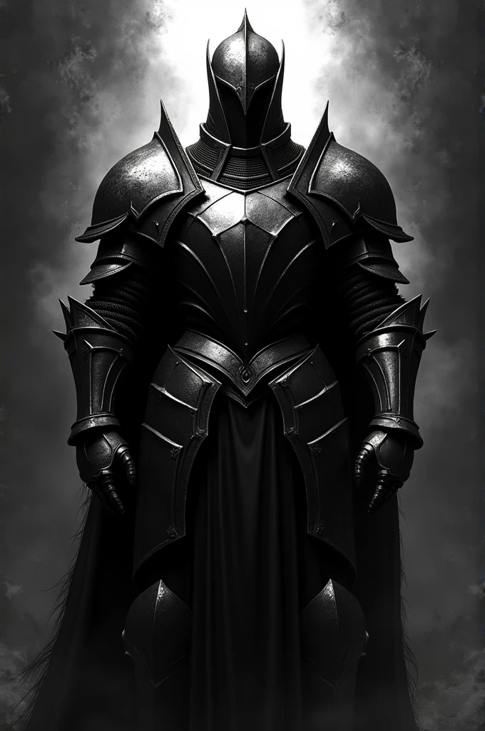 black and white knight of the apocalypse logo