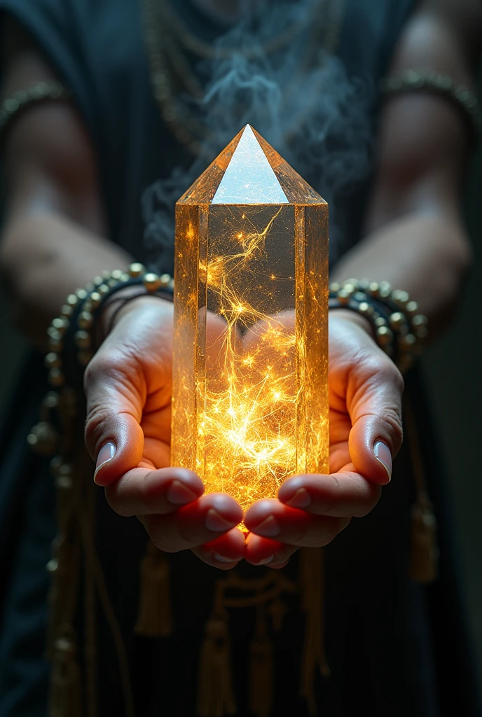 Crystal used by a shaman Only crystals