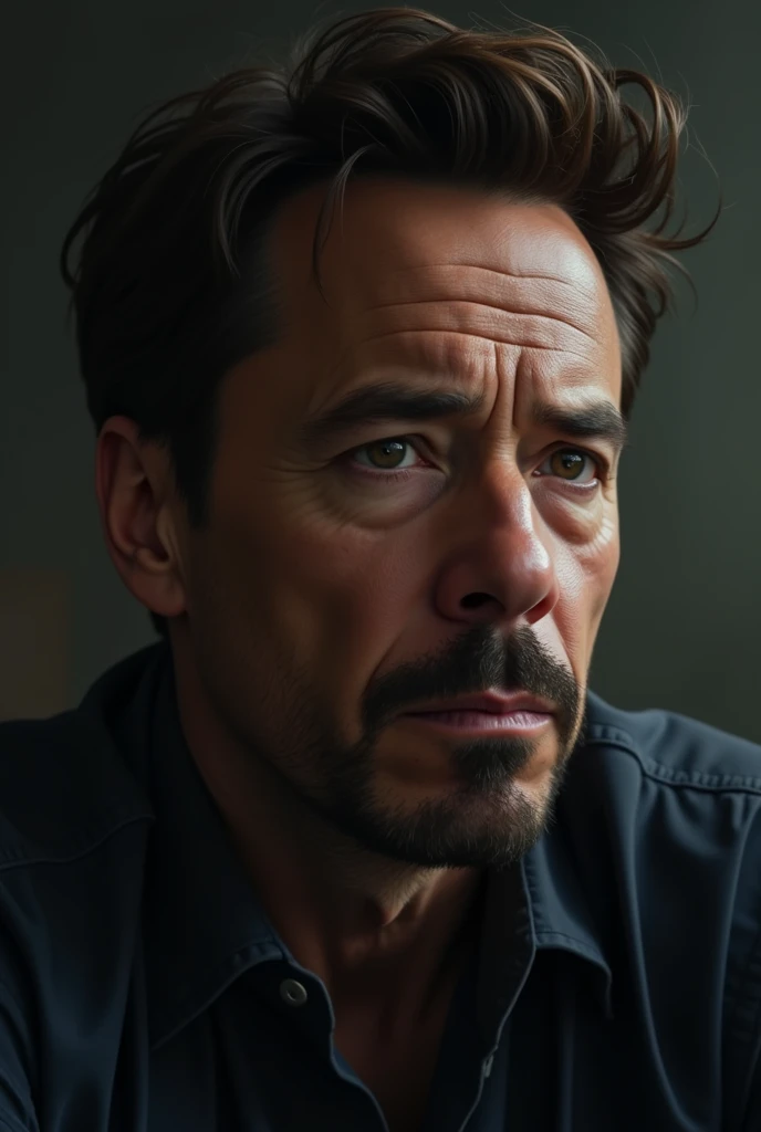 Tony stark image sad
