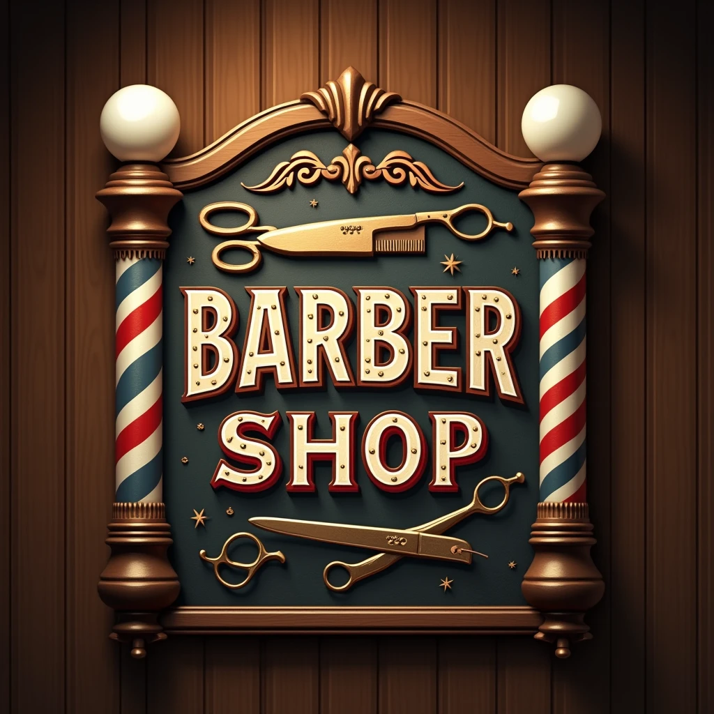barber shop board