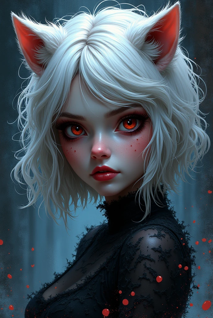 splash art, a quirky liquid portrait of a hauntingly beautiful dark werewolf woman, splash style of paint, Pixar style, Halloween colors, hyper detailed intricately detailed, fantastical, intricate detail, splash screen, liquid, gooey, Slime, splashy, fantasy, concept art, 8k resolution, masterpiece, melting, complex background, intricate detailed, dark colors, fantasy, concept art, digital art, intricate, oil on canvas, masterpiece, expert, insanely detailed, 4k resolution. women with short and long white hair, attractive beauty,
works by Greg Rutkowski, elegance, dynamic lighting, spectacular lighting, high detail,
digital coloring, 8k, erotica with a clear focus, big tits, porn models, stripper, full face,
without underwear, full height, various hairstyles, bust, Phosphorus, Bright colors, Micro Bikinis,
Thongs, Futurism, (RAW Photos:1.2), (Photorealistic),(Genuine: 1.4), Beautiful woman、whole body、 Highest quality, shape, Very detailed, finely, High resolution, 8k wallpaper, Perfect dynamic composition, Beautiful and detailed , (Ultra-realistic pantyhose:1.2), Wearing thin black pantyhose、Wearing Louboutin high heels、super mini skirt and thighs、Brown Hair、Long Hair,, Natural color lip, 23-year-old woman、In an old house、Beautiful legs、A thin rope digs into the crack of her crotch、Tortoiseshell binding、Both legs tied with rope and spread legs、Suspended from the ceiling、With a smile、Sexy shot looking at camera, Realistic skin texture、Glowing Skin、Exposed thighs、slave, torture,SM、
