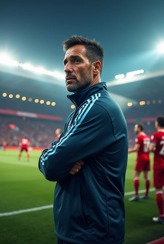 imagine juan roman requilme in liverpool coach
