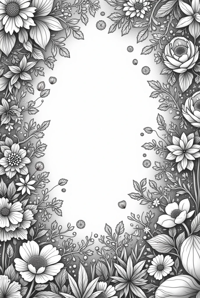 Commercial coloring book pages for adults black and white high details different types of images