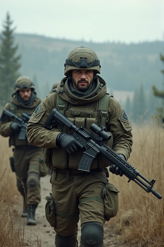 Ukrainian Soldiers in Russian lands