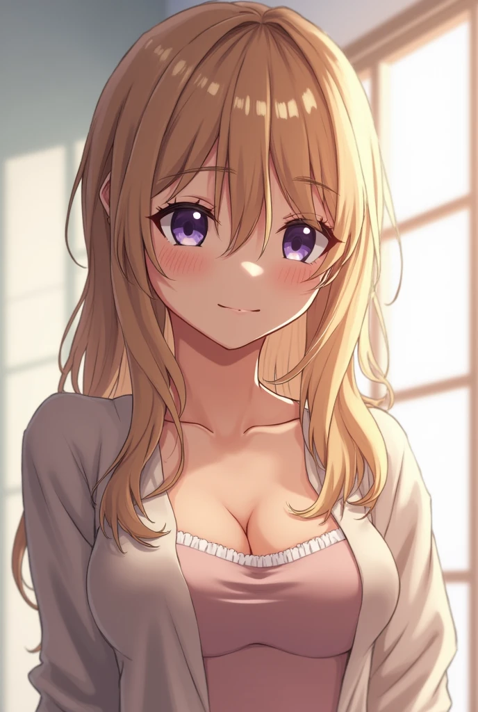 An anime waifu without clothes