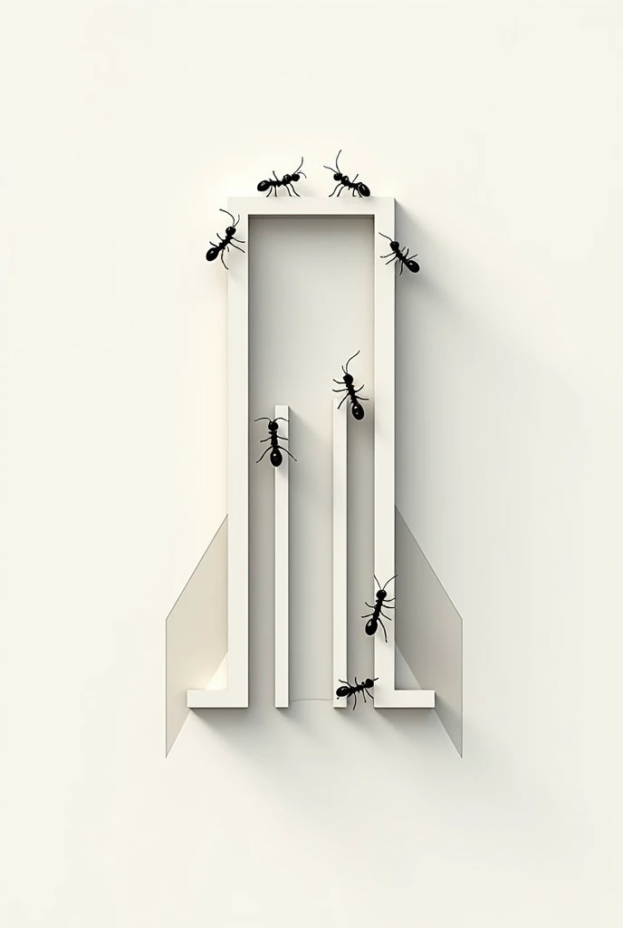 Create a logo for the company Formilever, company focused on creating elevators for ants