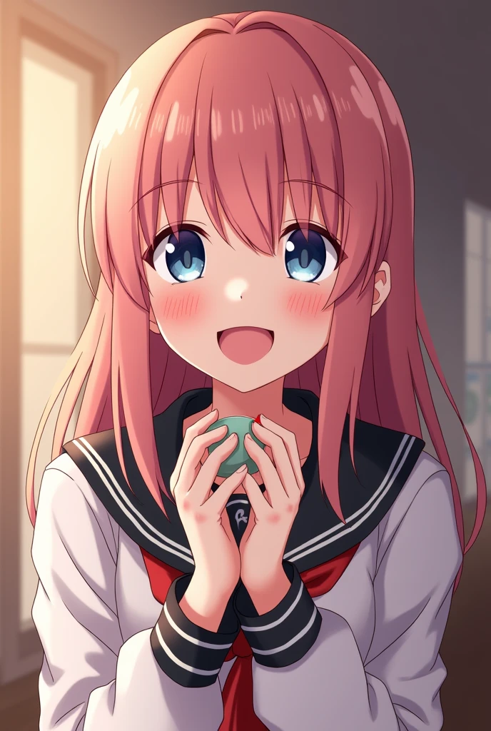 Madoka tried to hold back from cumming but ended up cumming anyway