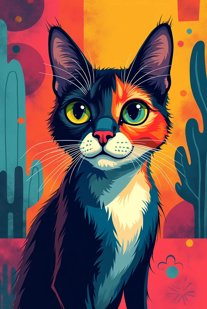 Popart cat