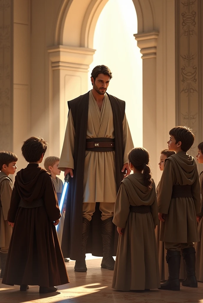 Younglings and Anakin 