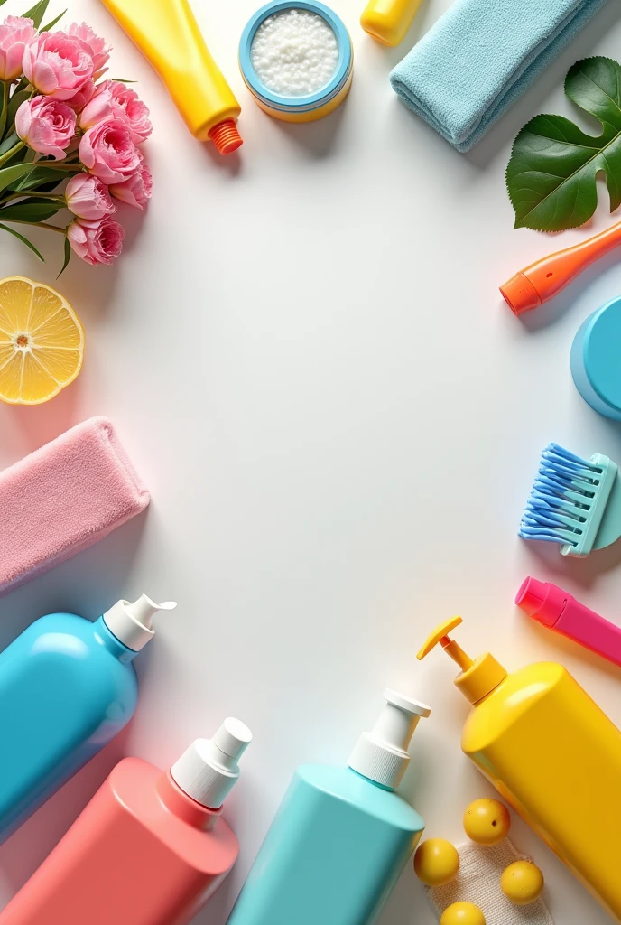 Home and daily use products wallpaper for website background