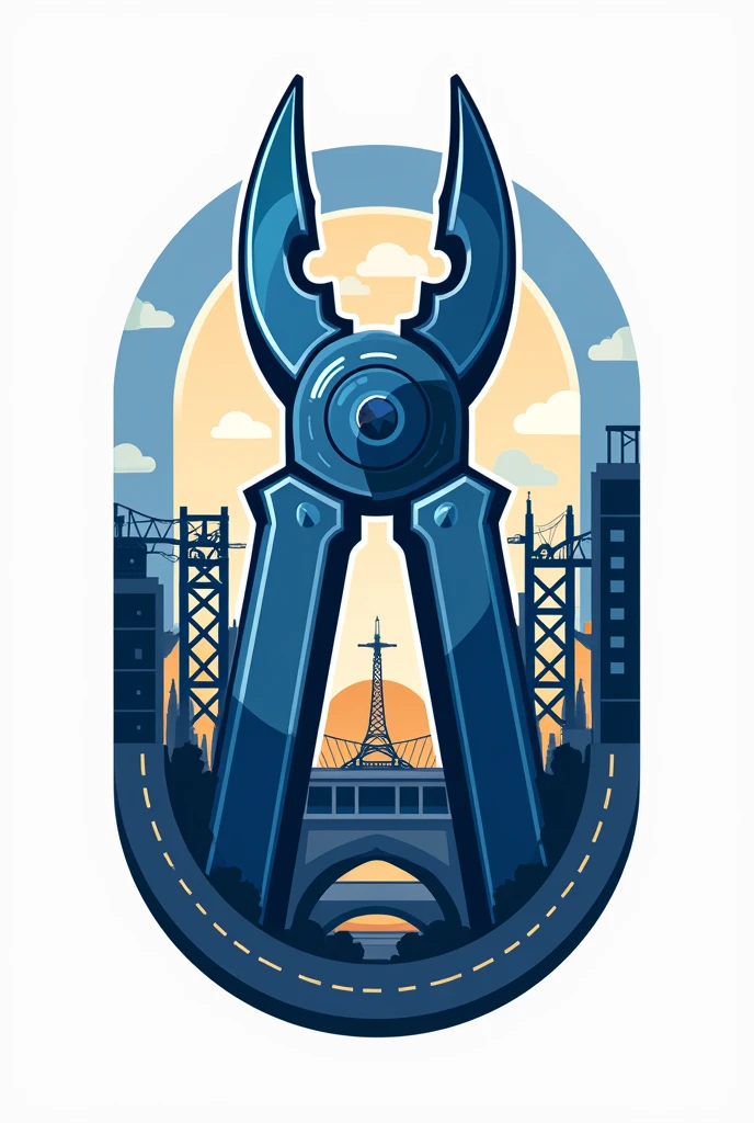 Argentinean pliers logo for civil works