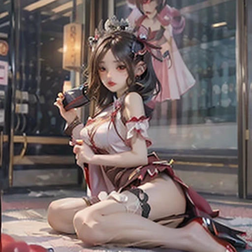 1
a close up of a woman in a red dress holding a cell phone, trending at cgstation, trending on cgstation, xianxia hero, Wang Chen, Chiba Yudai, Ghost Festival, xianxia fantasy, by Qu Leilei, chinese fantasy, bian lian
2
a close up of a woman in a red dress holding a cell phone, a poster by Qu Leilei, trending on cg society, tachisme, trending at cgstation, trending on cgstation, xianxia hero, Wang Chen, Chiba Yudai, Ghost Festival
1
a close up of a person in a short skirt and a shirt, trending at cgstation, trending on cgstation, Chiba Yudai, mobile game, Ghost Festival, Guweiz, a hyperrealistic , front cover of a new video game, by Xi Gang, Wang Chen
2
a close up of a person in a short skirt and a shirt, a poster by Xi Gang, trending on cg society, tachisme, trending at cgstation, trending on cgstation, Chiba Yudai, mobile game, Ghost Festival, Guweiz, a hyperrealistic
1
a close up of a woman in a pink dress with a crown on her head, trending at cgstation, trending on cgstation, xianxia fantasy, chinese fantasy, a beautiful fantasy empress, Ghost Festival, Chiba Yudai, xianxia hero, Wang Chen
2
a close up of a woman in a pink dress with a crown on her head, a poster by Fan Qi, pixiv, tachisme, trending at cgstation, trending on cgstation, xianxia fantasy, chinese fantasy, a beautiful fantasy empress, Ghost Festival, Chiba Yudai
1
a close up of a woman laying on a bed with a pink dress, trending on cgstation, trending at cgstation, by Qu Leilei, Ghost Festival, Wang Chen, mobile game, xianxia fantasy, game screen, game screens hot, game interface, full body xianxia
2
a close up of a woman laying on a bed with a pink dress, a poster by Qu Leilei, pixiv, tachisme, trending on cgstation, trending at cgstation, Ghost Festival, Wang Chen, mobile game, xianxia fantasy, game screen, game screens hot, game interface