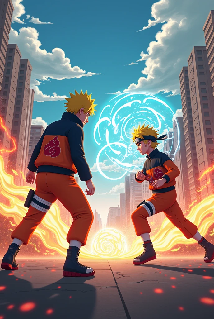 Naruto vs. Jimmy Neutron fight
