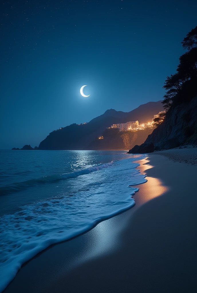 A beautiful night by the sea that's going viral on TikTok