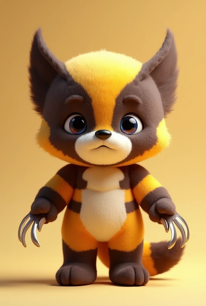 cute wolverine doll