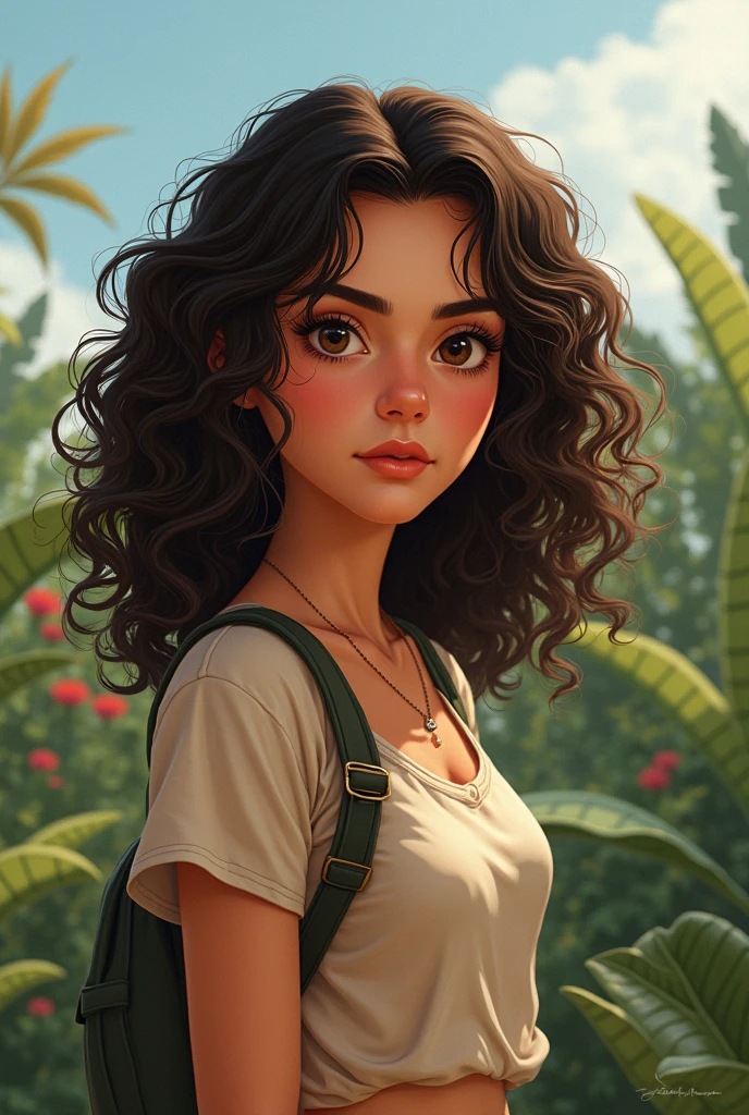 
**name e Descrição Física:**
name: Julia Santos Physical Description: Júlia is a young woman with curly, voluminous hair., of a dark brown tone. His eyes are brown and have an intense glow of determination.. She is of average height and has a relaxed clothing style., often using vintage pieces and colorful accessories.

**Social Context:**
region: Julia lives in a peripheral community of a big city.  
Relationship with Family: She has a close relationship with her family. Your parents work in low-paying jobs, and Julia is the oldest of three siblings. She helps out around the house whenever she can and is seen as a pillar of support for the family..  
School: In school, Julia is known for her good academic performance and her involvement in extracurricular activities., although it faces challenges related to lack of resources and infrastructure.  
Role in the Community: Júlia is a respected figure in her community, known for its involvement in social causes and for promoting events for local youth and children.

**Social Action:**
Júlia works in a local youth collective that organizes awareness-raising events and promotes social initiatives in the community. The collective focuses on providing educational support and cultural activities for children and teenagers in the region..

**Theme of Action:**
central subject: Environmental preservation and sustainable development. The collective organizes cleaning campaigns, recycling campaigns and workshops on sustainable practices.

**Personality and Conflicts:**
wishes: Julia wants to make a big difference in her community and aspires to become a leader in the environmental field.. She dreams of accessing higher education and expanding her impact..
Needs: Need more resources and support to continue your projects and also seek mentoring and guidance to advance your cause.
Problemas: Facing financial difficulties, resource limitations and resistance from some community members
