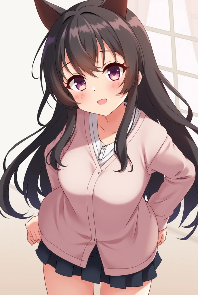 anime girl showing pussy