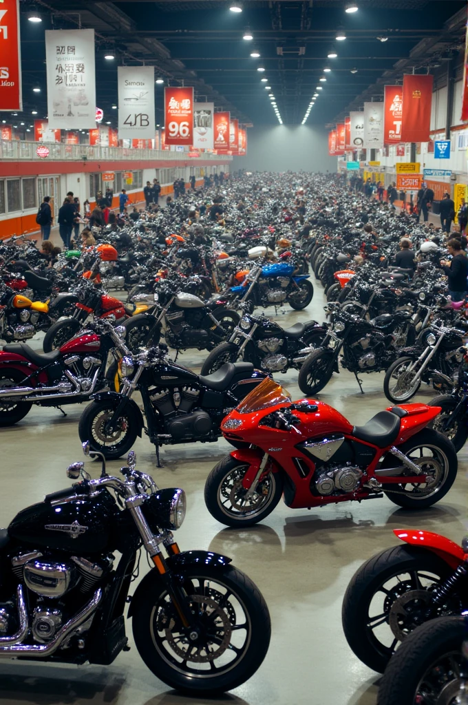 Mega motorcycle fair